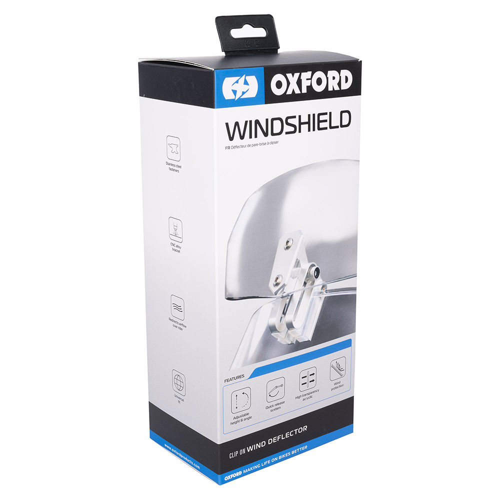 DODATAK ZA VJETROBRAN Windshield - Clear 260 x 125mm