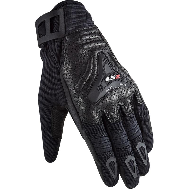 LS2 ALL TERRAIN II MAN GLOVES BLACK RUKAVICE