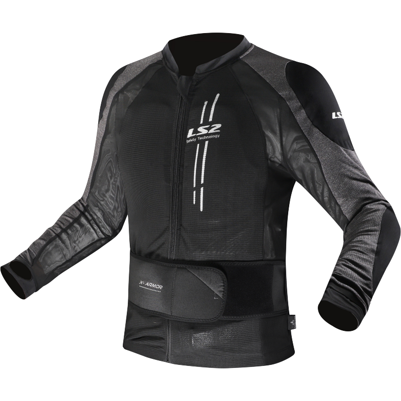LS2 X-ARMOR MAN JAKNA BLACK SILVER
