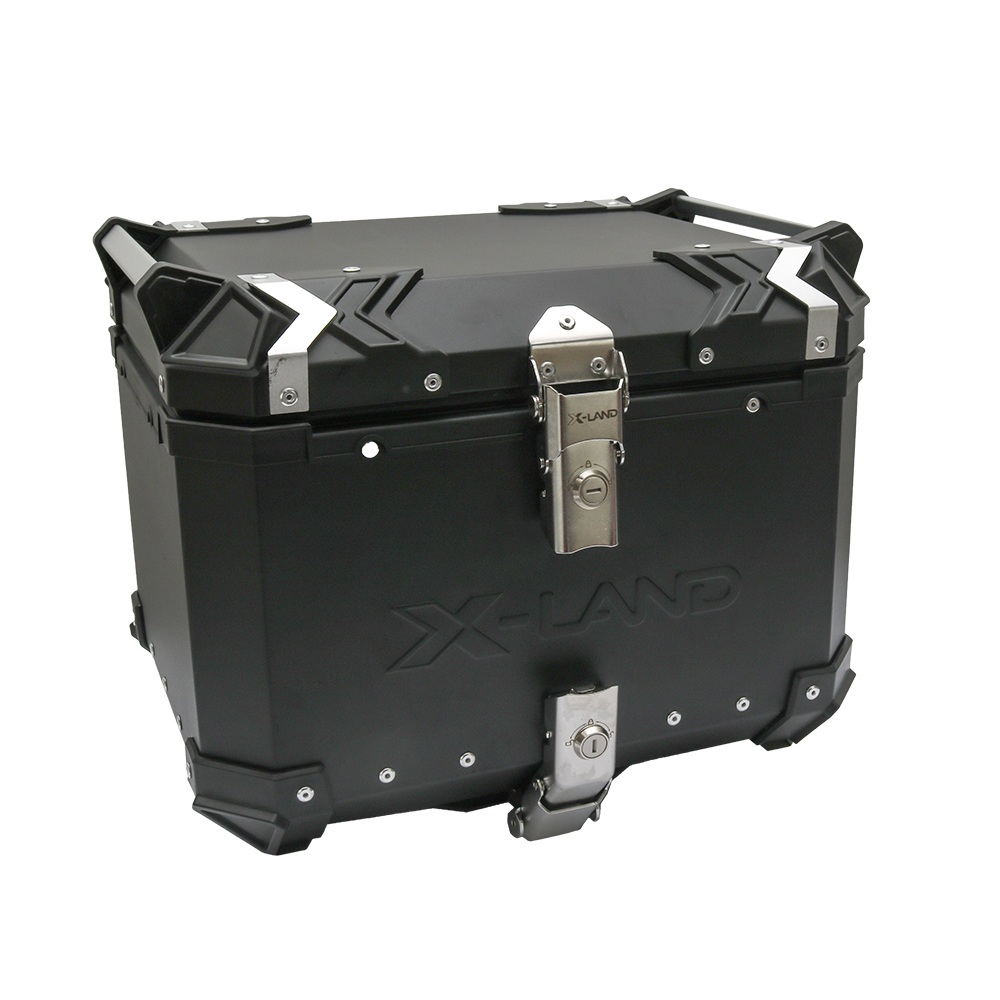 X-LAND ALUMINIJSKI KOFER ZA MOTOR 45L BLACK