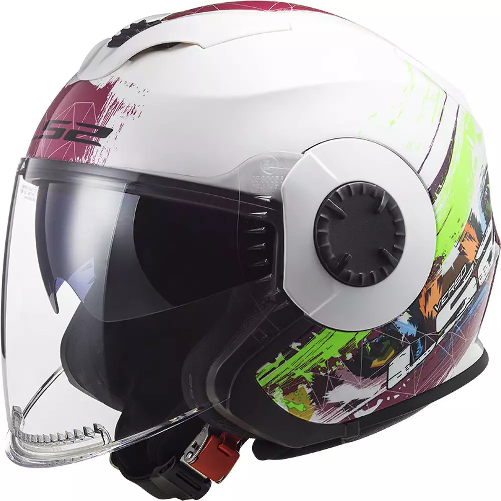 LS2 OF570 VERSO KACIGA SPRING WHITE PINK