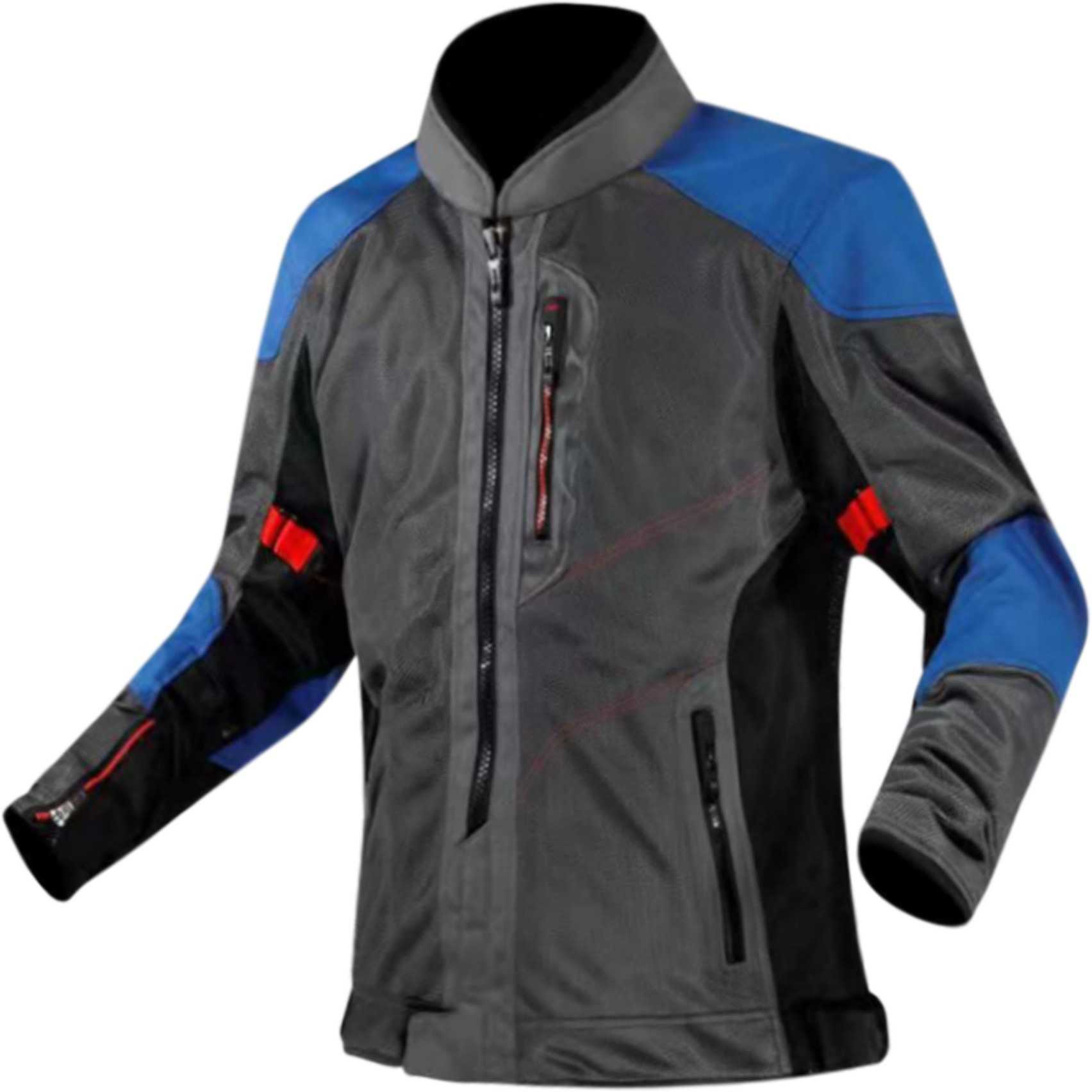 LS2 ALBA JAKNA LADY DARK GREY BLACK BLUE