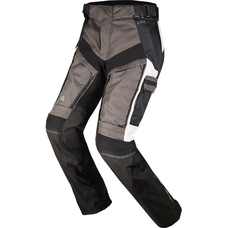 LS2 PANTALONE NORWAY BLACK GREY