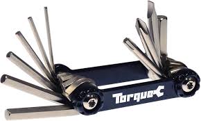 SET TORK KLJUCEVA Compact 10 Aluminium Folding Tool